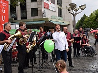 Sommerbiwak HDK 2016-07-23 01  "Sommerbiwak des HDK" im Rahmen des Füchse-Stadtfestes“ am Kuhtor : Musikcorps, Wanheim, Duisburg, Karneval, Helau, Event, Unterhaltungsmusik, Marschmusik, Party, Show